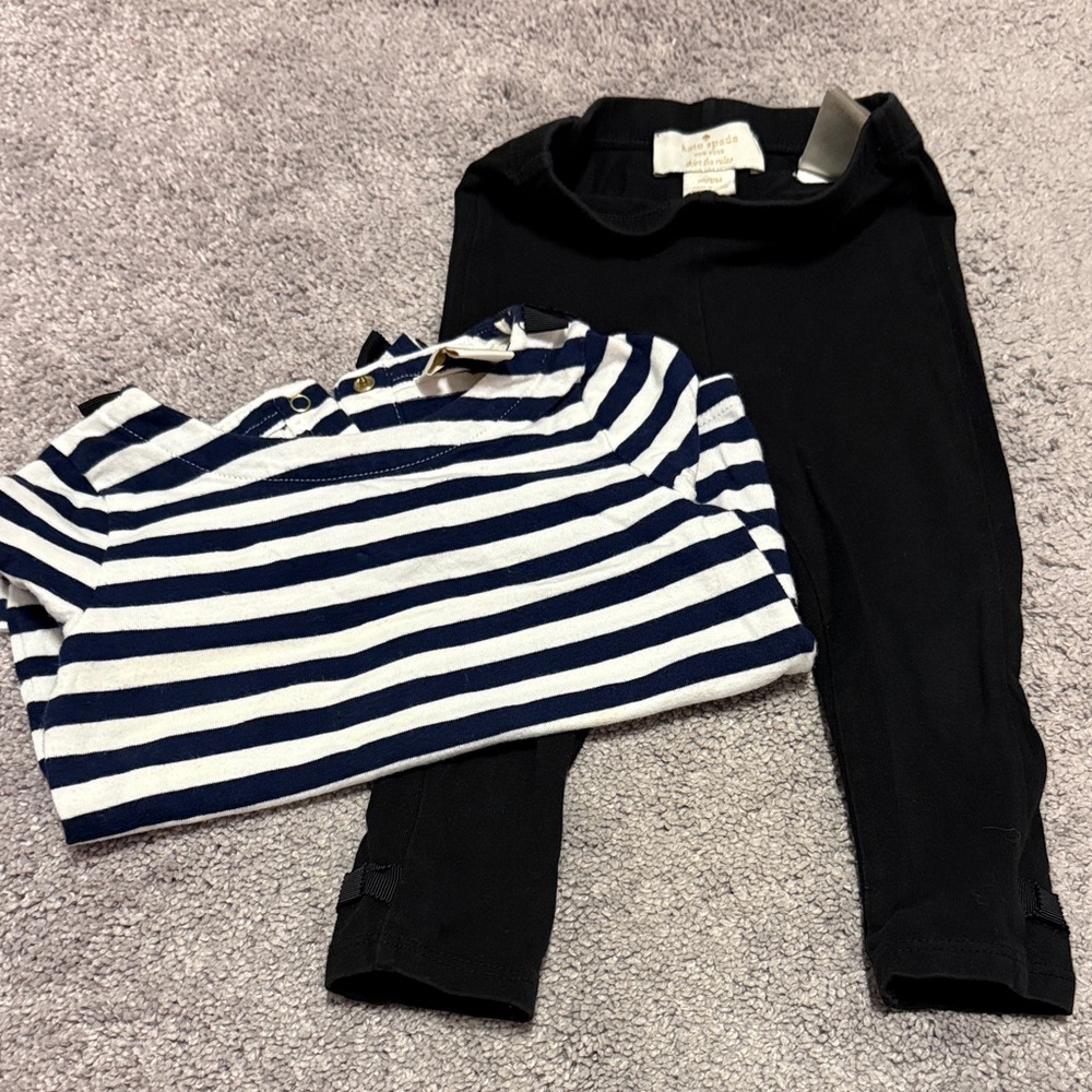 Kate Spade Classic long sleeve and pants set!